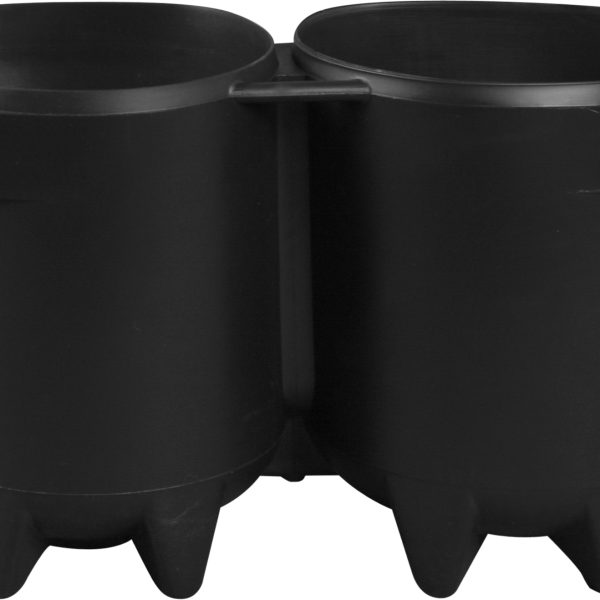 Double culot 2x140 mm