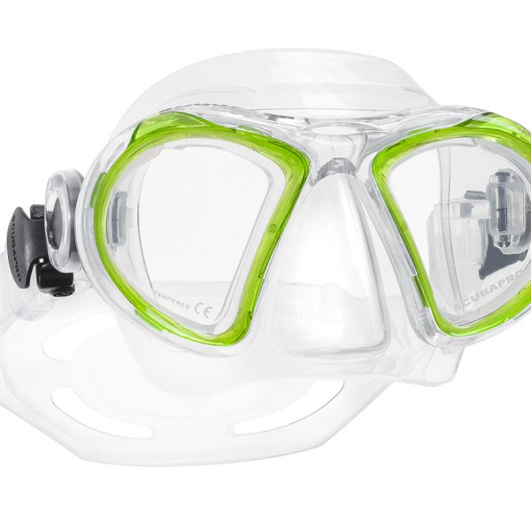 Masque Enfant CHILD 2 Transparent / Vert