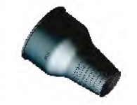 Manchon Poignée Silicone Noir / Evertech Homme S