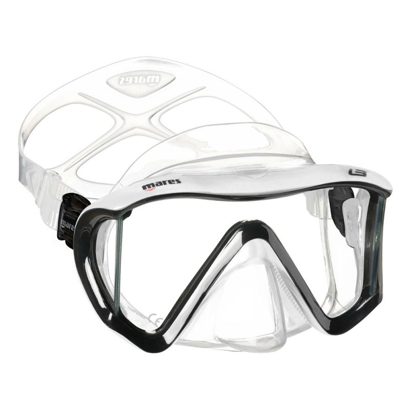 Masque i3 - Transparent/Blanc noir – Image 2