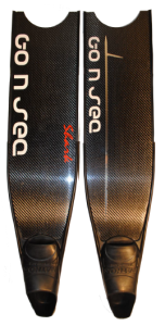Palmes GO N SEA - SHARK Carbone - Chaussons C4