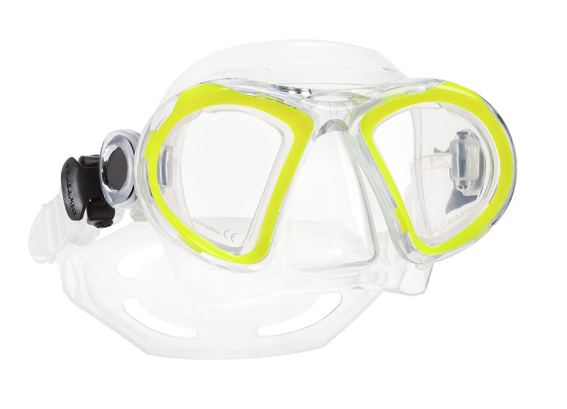 Masque Enfant CHILD 2 Transparent / Jaune
