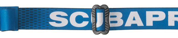 Sangle Masque Comfort Strap - Bleu / Blanche