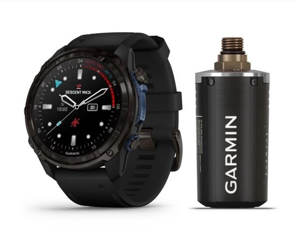 Descent Mk3i - 51mm - Carbone Gris - Bracelet Silicone + Sonde T2