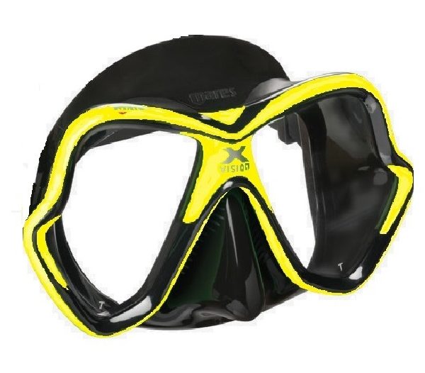 Masque X-VISION - Jaune - Jupe Noire