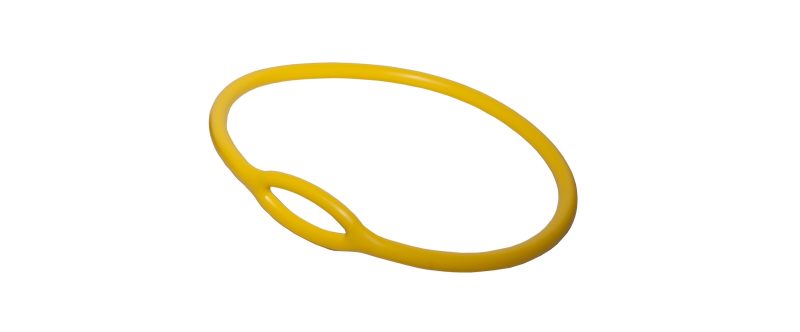 Collier Tek 80cm - Jaune
