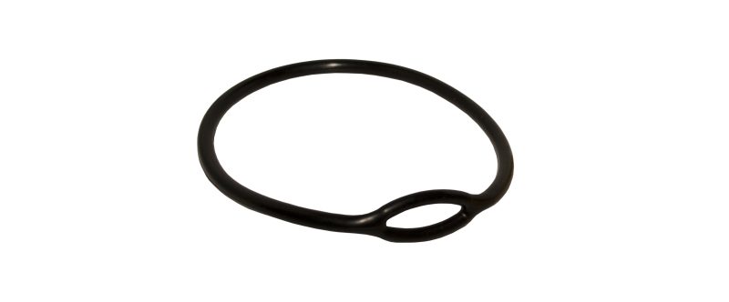 Collier Tek Ø 80 cm - Noir