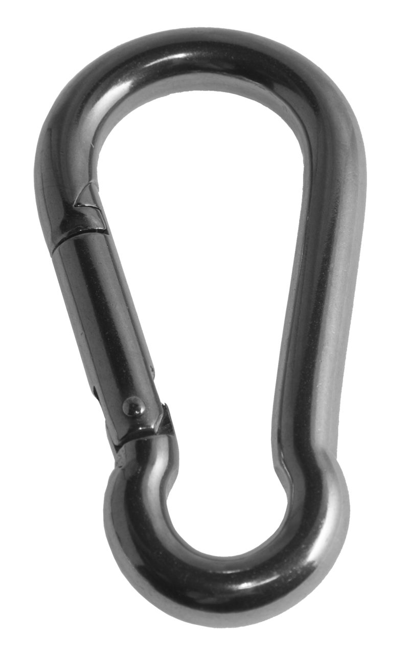 Mousqueton Inox 80mm
