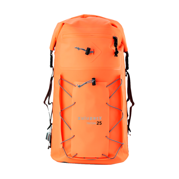 Sac à Dos Etanche "Poche à Eau" 25l - TRITON 25 - Orange