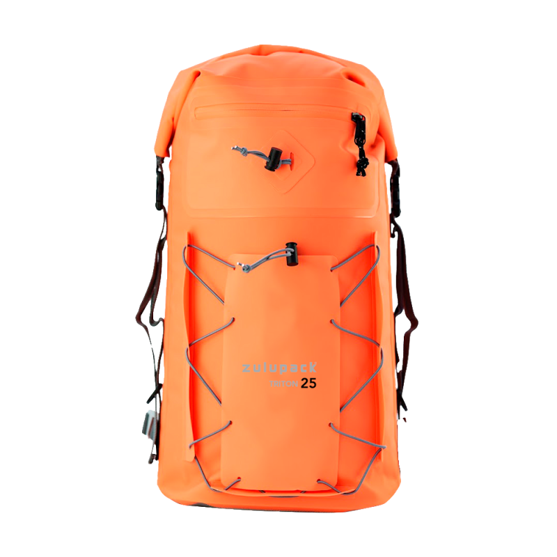 Sac à Dos Etanche "Poche à Eau" 25l - TRITON 25 - Orange