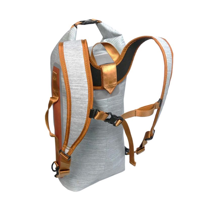 Sac à Dos Etanche Urbain - INDY 20 - Gris Chiné/Camel – Image 2