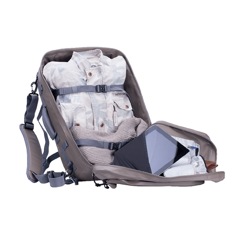 Sac cabine 45L - ANTIPODE 45 - Gris/Beige – Image 3