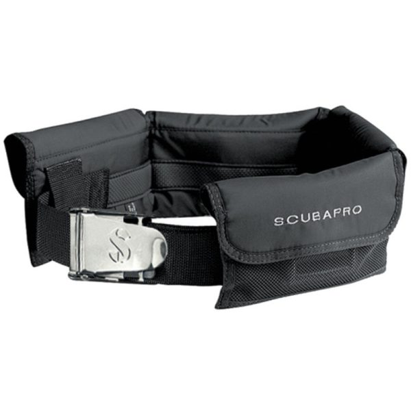 Ceinture Noire - 5 Poches - Boucle Inox - Taille L