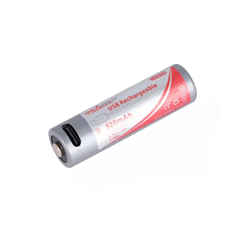 Batterie 14500 - USB - 750 mAh
