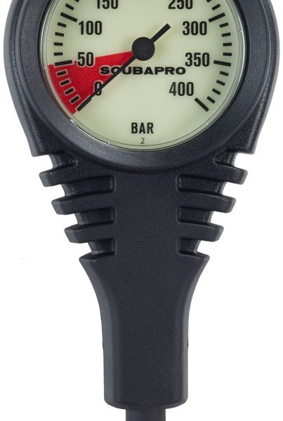 Manomètre SCUBAPRO - 400 BARS 0° COMPLET - Standard