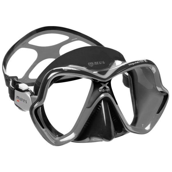 Masque X-VISION ULTRA LS - Gris Clair / Noir