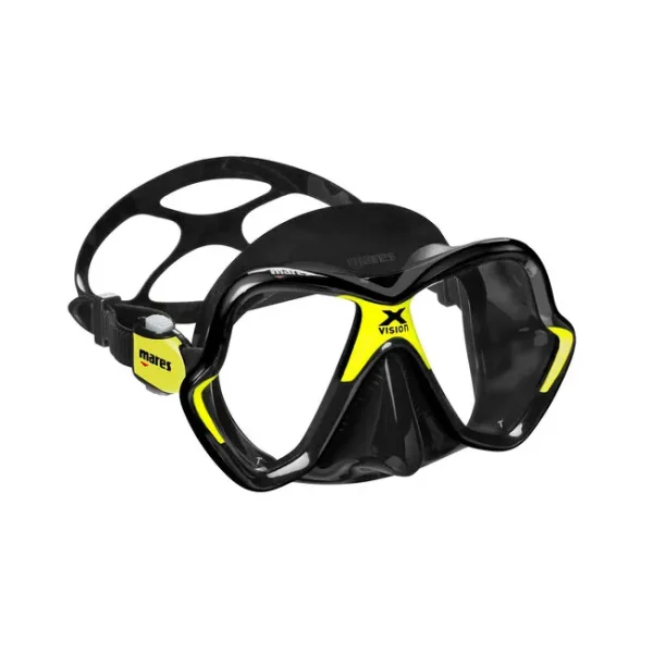 Masque X-VISION - Noire Jaune - Jupe Noire